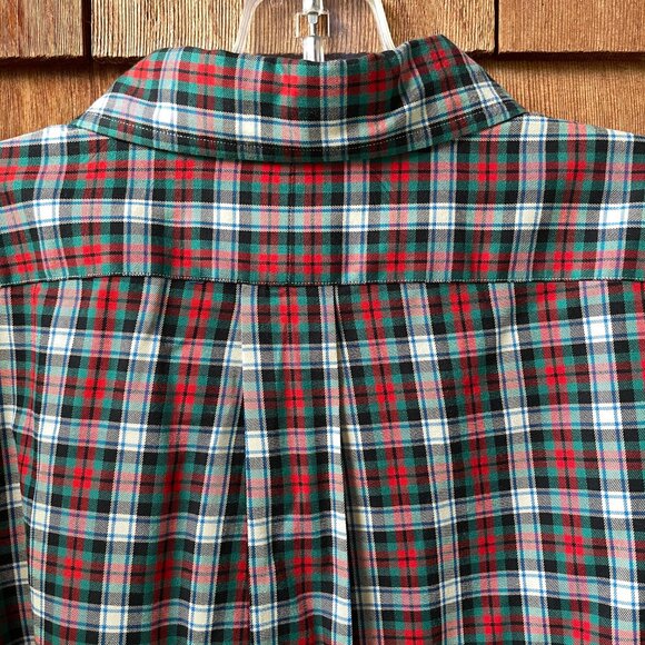 EUC Ralph Lauren Blake Cotton Red/Black Plaid Long Sleeve Shirt - Men's XXL - Picture 7 of 10
